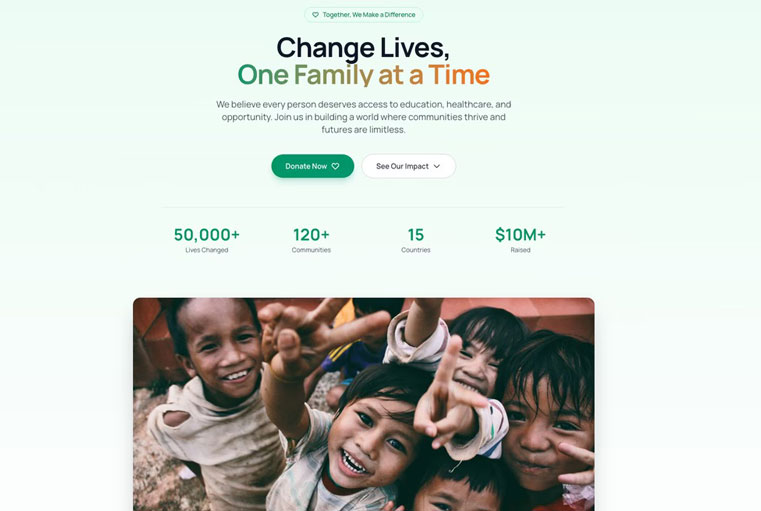 Community & trust website